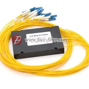 1x16 PLC Fiber Optic Splitter In ABS Box